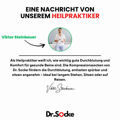 Orthopädische Kompressionssocken leicht dehnbar